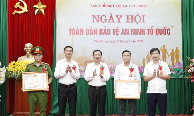  Bắc Ninh: Ngày hội toàn dân bảo vệ an ninh Tổ quốc tại xã Yên Trung 