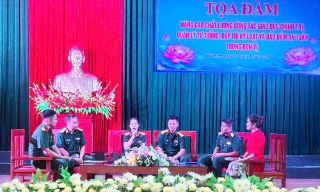 Lữ đoàn 673 tọa đàm nâng cao chất lượng công tác quản lý, giáo dục bộ đội