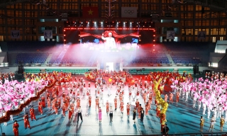 Bắc Ninh tổng duyệt chương trình khai mạc Đại hội Thể dục thể thao tỉnh lần thứ I