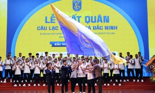 Bắc Ninh FC xuất quân, sẵn sàng cho mùa giải đầu tiên tại V-League