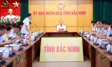   Phó Chủ tịch Thường trực UBND tỉnh Mai Sơn chủ trì họp chuẩn bị Lễ công bố Nghị quyết của Quốc hội thành lập thành phố Bắc Ninh