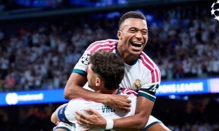 Champions League: Mbappe ghi bàn, Real Madrid đánh bại Inter Milan