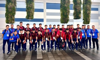 U23 Việt Nam tới Nhật Bản, chờ đấu Kuwait mở màn Asiad