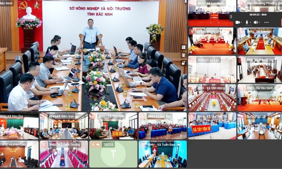 Bắc Ninh đẩy nhanh tiến độ xây dựng cơ sở dữ liệu đất đai tại 19 xã, phường 