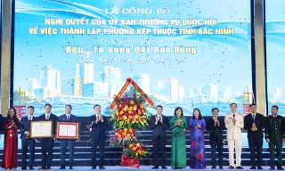 Chủ tịch HĐND tỉnh Nguyễn Việt Oanh: Xây dựng phường Kép trở thành đô thị cửa ngõ năng động, hiện đại