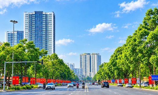 Bắc Ninh rực rỡ cờ hoa chào mừng sự kiện lịch sử