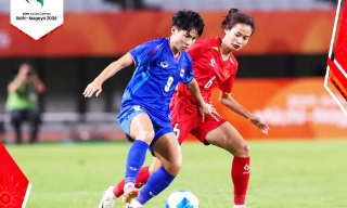 Hòa Thái Lan, đội tuyển nữ Việt Nam vào tứ kết ASIAD 2026