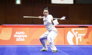 Dương Thúy Vi giành Huy chương Đồng wushu tại Asian Games 2026