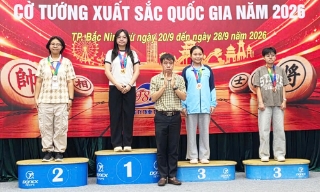 Đoàn Bắc Ninh giành 6 huy chương tại Giải vô địch cờ tướng xuất sắc quốc gia