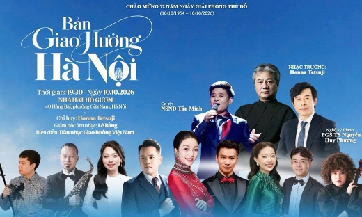 “Bản giao hưởng Hà Nội” mừng Ngày Giải phóng Thủ đô