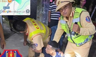 Cảnh sát giao thông bắt 1 trong 4 phạm nhân trốn Trại giam A2