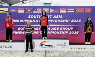 Lặn Việt Nam bùng nổ với 32 Huy chương Vàng tại giải Đông Nam Á 2026