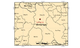 Quảng Ngãi: 6 trận động đất liên tiếp xảy ra tại Măng Bút