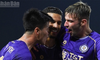 Hà Nội thắng 2  -1 Công an Hà Nội, cuộc đua vô địch thêm kịch tính