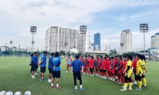 Đội tuyển U17 nữ Việt Nam chuẩn bị tham dự Vòng chung kết U17 nữ châu Á 2026