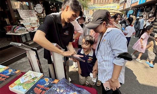 Sách AR mở hướng đổi mới văn hóa đọc cho trẻ em