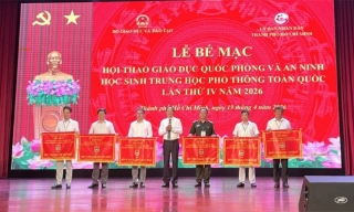 Bắc Ninh giành giải Ba toàn đoàn tại hội thao giáo dục quốc phòng và an ninh học sinh trung học phổ thông toàn quốc