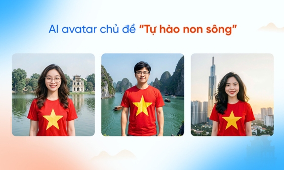 Lan tỏa tự hào dân tộc bằng ảnh đại diện Zalo AI