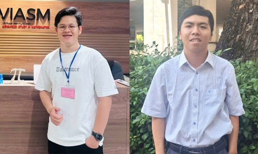 Hai nam sinh có công bố quốc tế "xuất sắc" về Toán