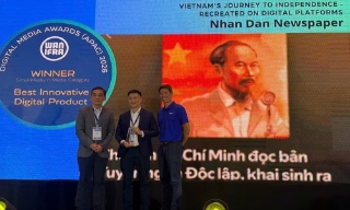 Báo Nhân Dân đoạt "cú đúp" tại giải Báo chí Kỹ thuật số châu Á 2026