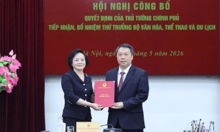Trao quyết định bổ nhiệm ông Nguyễn Huy Dũng làm Thứ trưởng Bộ Văn hóa, Thể thao và Du lịch