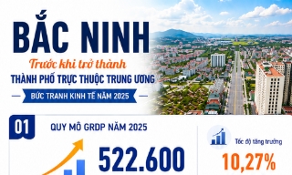 Bức tranh kinh tế Bắc Ninh trước khi trở thành thành phố trực thuộc Trung ương
