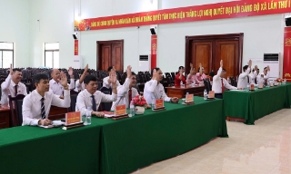 HĐND xã Nhân Thắng thông qua chủ trương thành lập phường