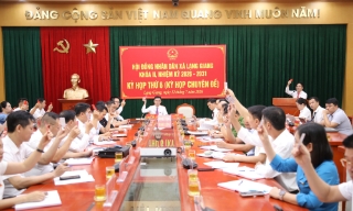 HĐND xã Lạng Giang nhất trí chủ trương thành lập phường Lạng Giang