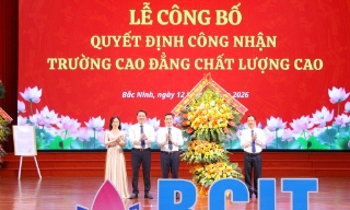 Trường Cao đẳng Kỹ thuật Công nghiệp đạt chuẩn chất lượng cao