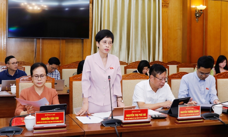  Ủy ban Kinh tế và Tài chính thẩm tra Luật Hỗ trợ doanh nghiệp tại Bắc Ninh