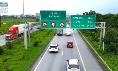  Chấp thuận nhà đầu tư lập đề xuất dự án mở rộng QL1 đoạn Hà Nội - Bắc Giang thành cao tốc