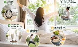 5 thói quen buổi sáng đơn giản giúp kéo dài tuổi thọ, ngừa lão hóa