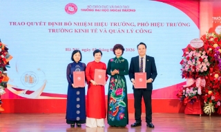 Trường Đại học Ngoại thương thành lập 4 trường trực thuộc