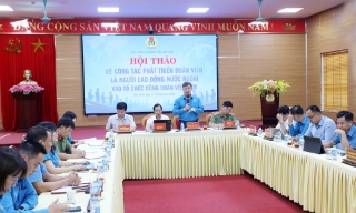 Bắc Ninh: Tìm giải pháp phát triển đoàn viên là người lao động nước ngoài