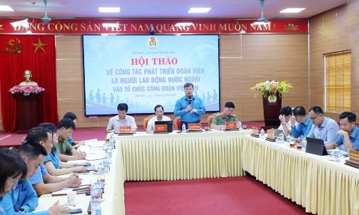 Bắc Ninh: Tìm giải pháp phát triển đoàn viên là người lao động nước ngoài