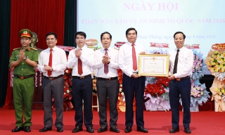 Xã Nhân Thắng tổ chức Ngày hội toàn dân bảo vệ an ninh Tổ quốc