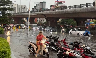 Hà Nội sẵn sàng phương án xử lý úng ngập trước dự báo mưa dông kéo dài