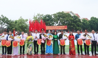 Bắc Ninh: Gần 2.000 người tham dự Lễ khai mạc Đại hội Thể dục thể thao xã Xuân Cẩm