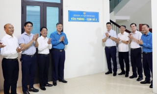 Bắc Ninh: Liên đoàn Lao động tỉnh ra mắt Văn phòng cụm địa bàn Khu công nghiệp số 3