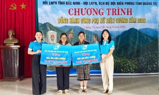 Phụ nữ Bắc Ninh đồng hành cùng phụ nữ biên cương tỉnh Quảng Trị