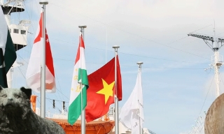 Lễ chào đón và thượng cờ Đoàn Thể thao Việt Nam tại ASIAD 2026