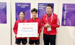Đoàn thể thao Việt Nam có huy chương đầu tiên tại ASIAD 2026