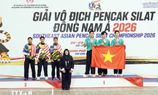 Việt Nam đứng nhất toàn đoàn tại Giải vô địch Pencak Silat Đông Nam Á 2026