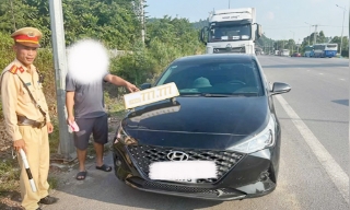 Bắc Ninh: Chở 2 khách, thu 120.000 đồng, đối mặt mức phạt 14 triệu đồng