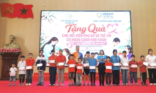 Bắc Ninh: Trao hơn 200 suất quà cho phụ nữ và trẻ em hoàn cảnh khó khăn
