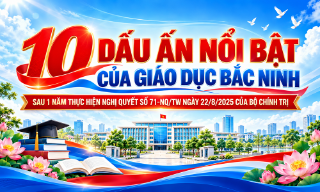 10 dấu ấn nổi bật của Giáo dục Bắc Ninh sau một năm thực hiện Nghị quyết 71