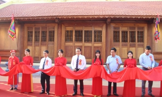 Bắc Ninh: Phường Song Liễu khánh thành Đình Ngọc Tỉnh và triển khai dự án Nhà lưu niệm Chủ tịch Hồ Chí Minh