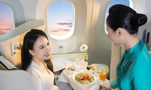 Vietnam Airlines là hãng bay có ẩm thực tốt nhất thế giới