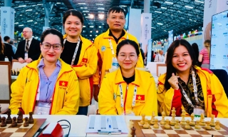 Cờ vua Việt Nam nhận tin vui đặc biệt sau thành tích tại Olympiad
