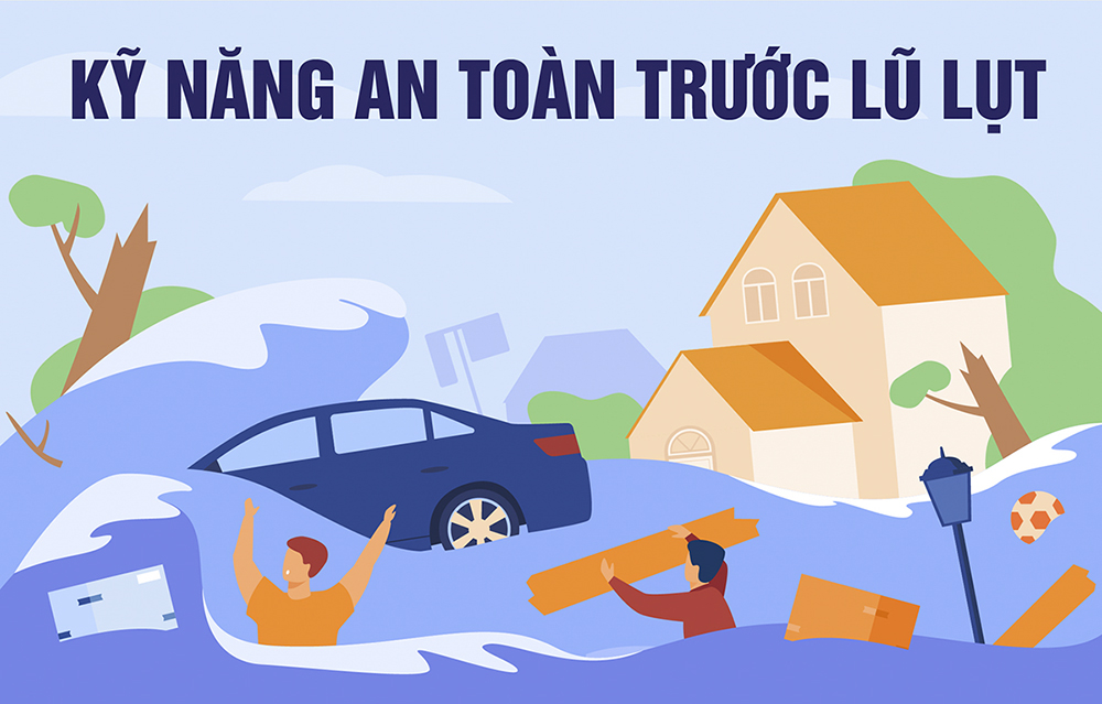  Kỹ năng an toàn trước lũ lụt